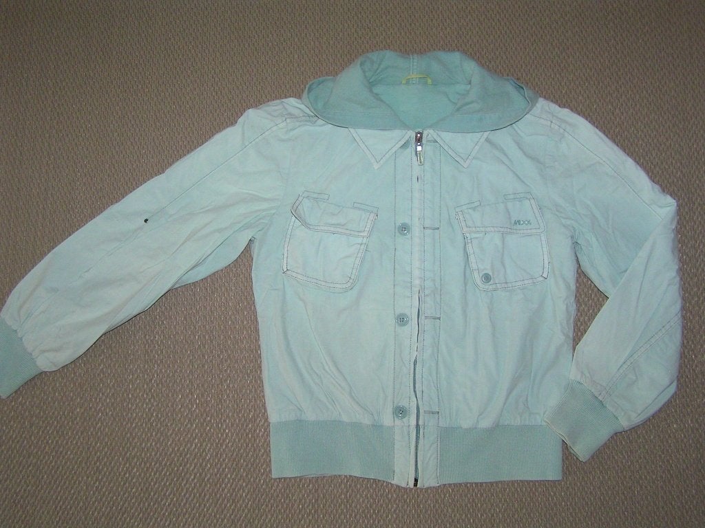 MEXX meisjes bomberjack met tricot capuchon maat 146-152., Mexx, Meisje, Nieuw, Ophalen of Verzenden