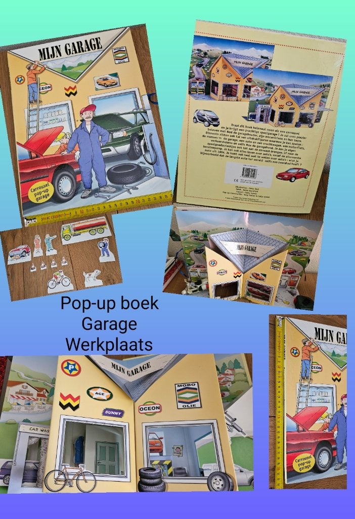 MIJN GARAGE POP-UP prentenboek (voor-)lezen, techniek nieuw!, Ophalen of Verzenden, Nieuw, Diverse auteurs, Prentenboek