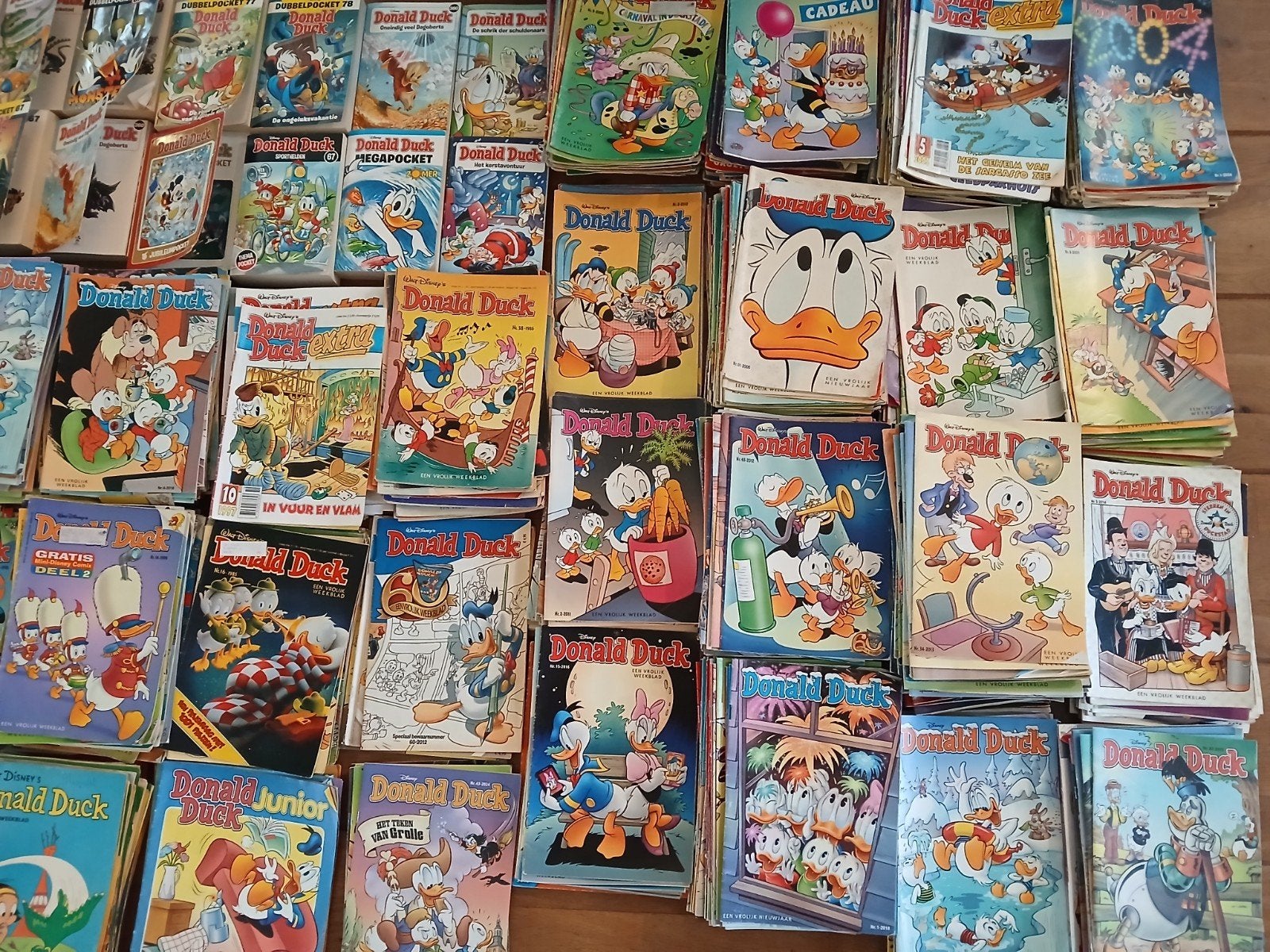 MEGA pakket Donald Ducks ca. 450 stuks + 14 pockets - 1 koop, Meerdere stripboeken, Ophalen, Gelezen