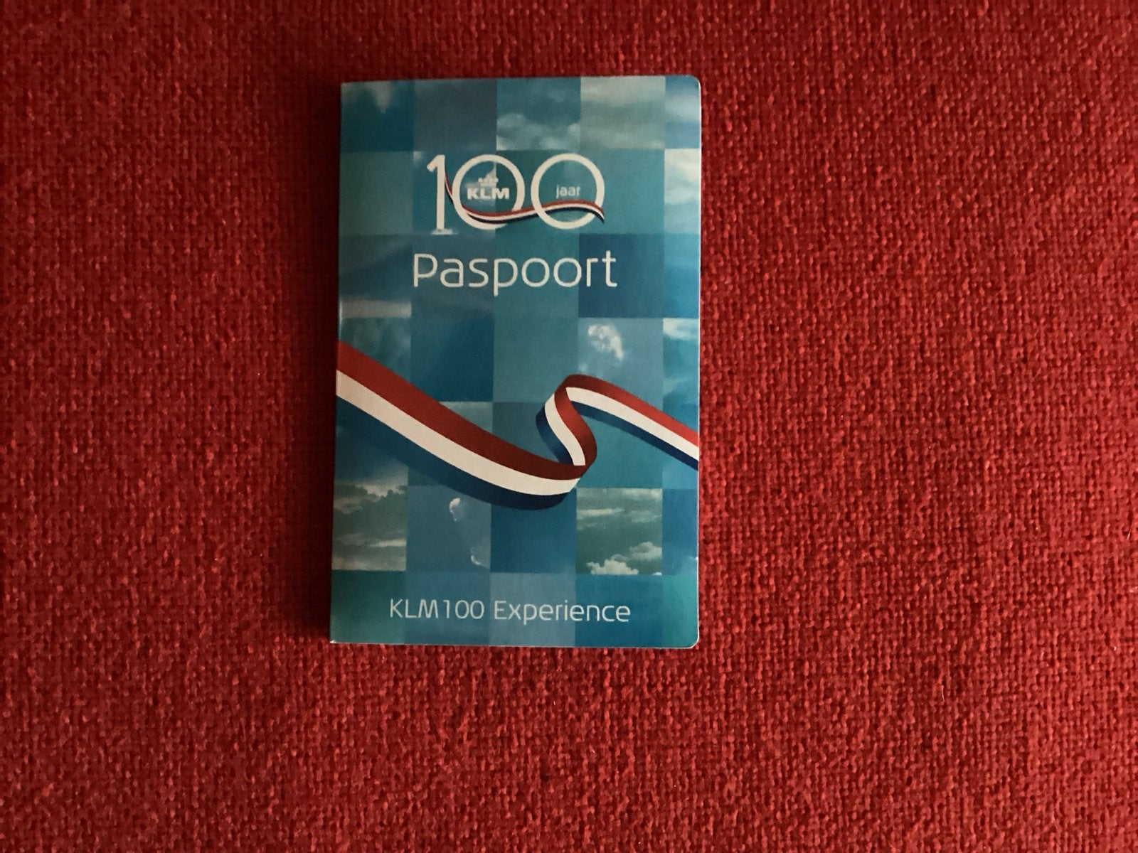 KLM 100 Jaar Paspoort - KLM100 Experience, Ophalen of Verzenden, Nieuw