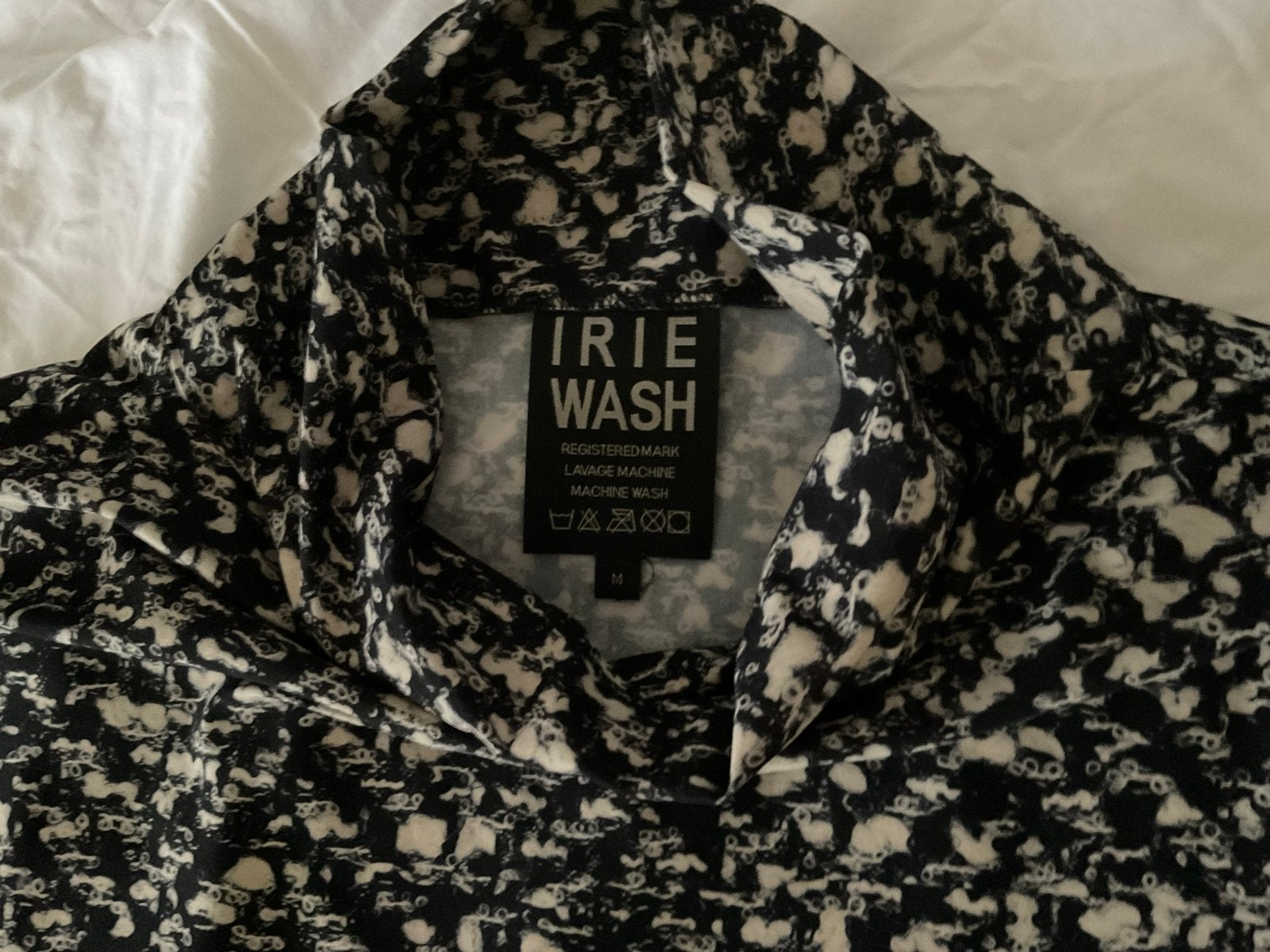 Jurk Irie Wash M travelstof tuniek Pauw, Zo goed als nieuw, Maat 36 (S), Boven de knie, Meerkleurig