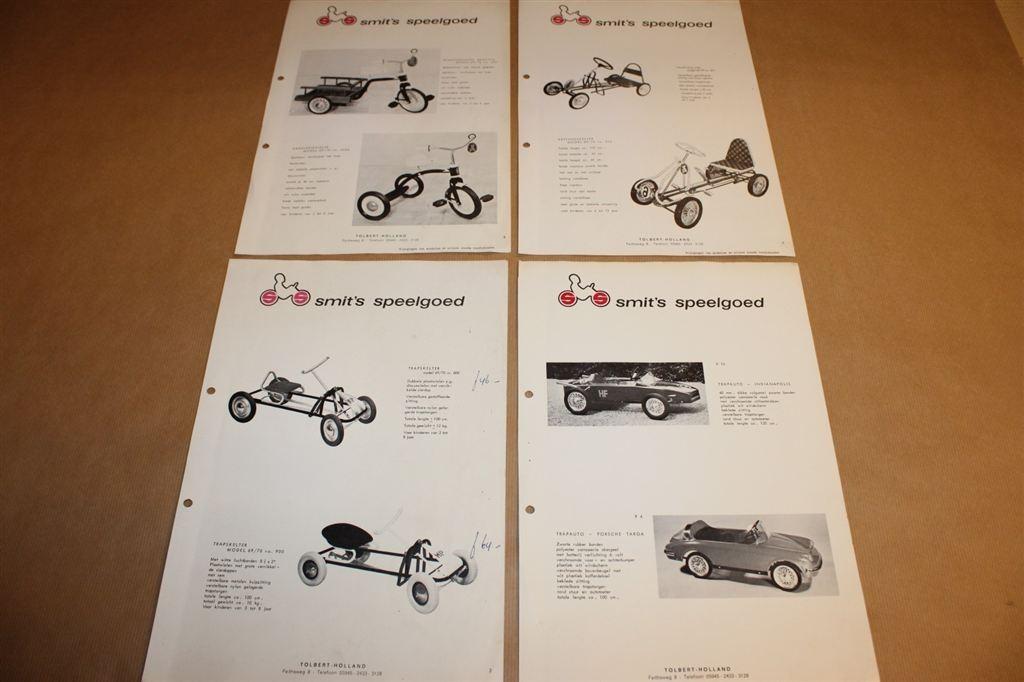 Zeldzame brochures - Smit\'s speelgoed Tolbert - Ca 1965, Boeken, Ophalen of Verzenden, Gelezen