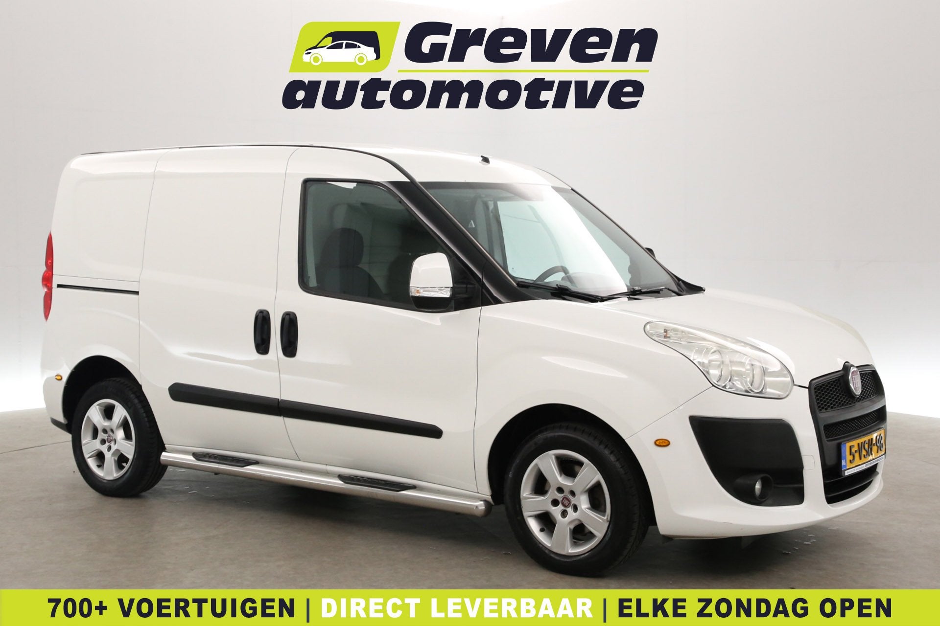 Fiat Doblò 1.3 MultiJet SX | EXPORT | Airco | Trekhaak | Pa, Euro 5, Gebruikt, 4 cilinders, Wit