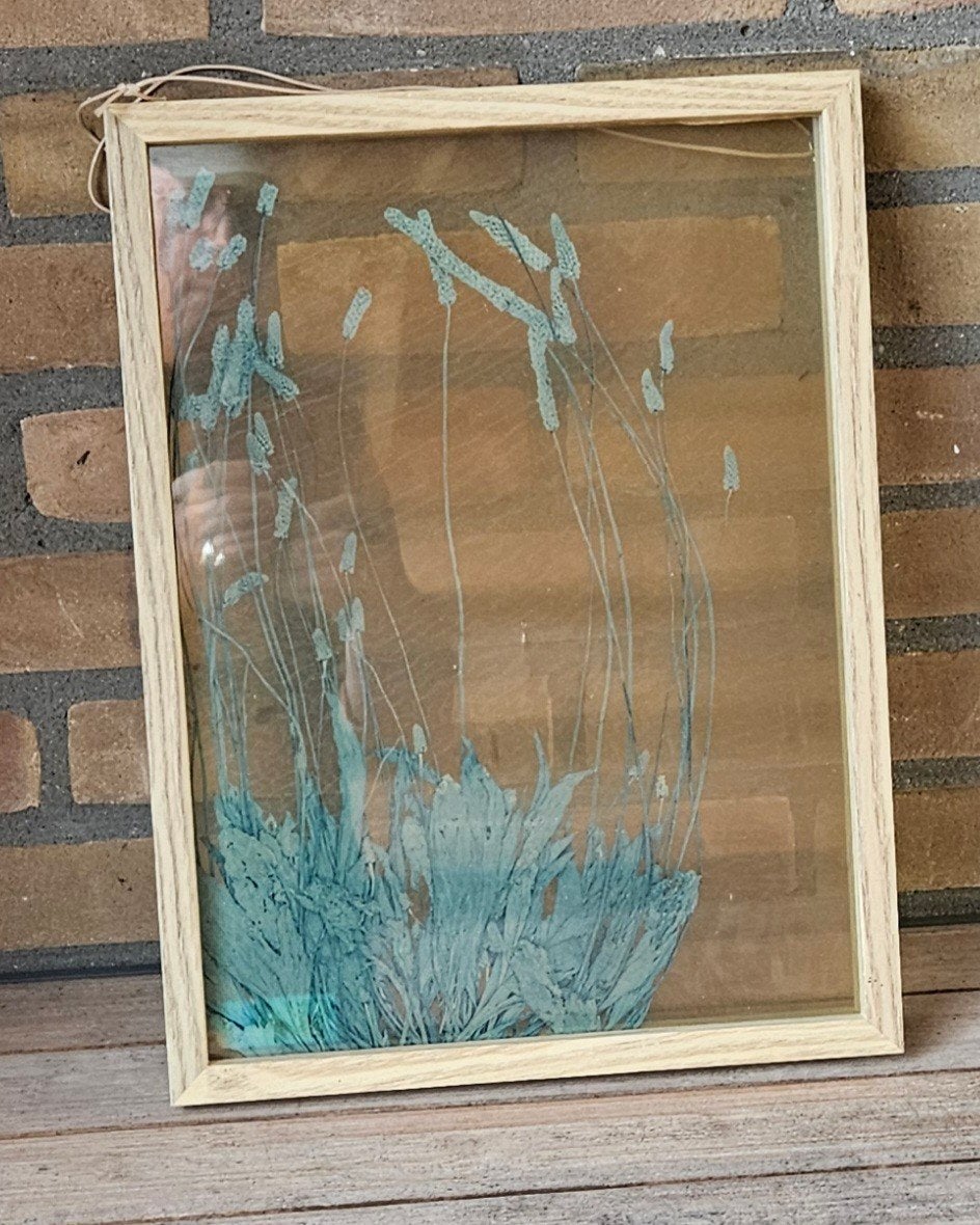 Schilderij op glas, 30 cm, Decoratieobject, Klassiek, Ophalen of Verzenden