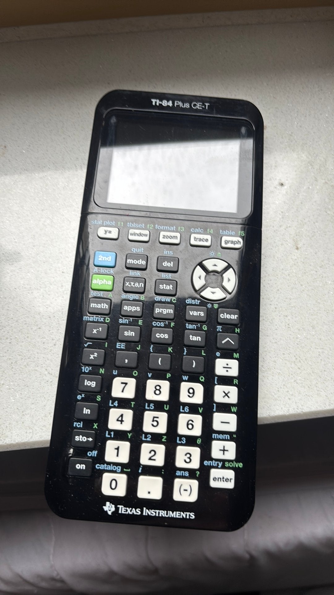 Grafische rekenmachine (TI-84 Plus CE-T), Ophalen of Verzenden, Grafische rekenmachine, Zo goed als nieuw