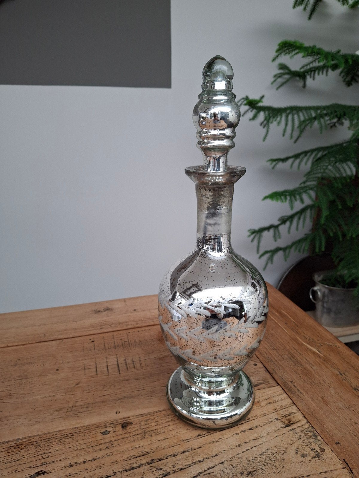 glazen karaf, Huis en Inrichting, Ophalen of Verzenden, Zo goed als nieuw, Glas