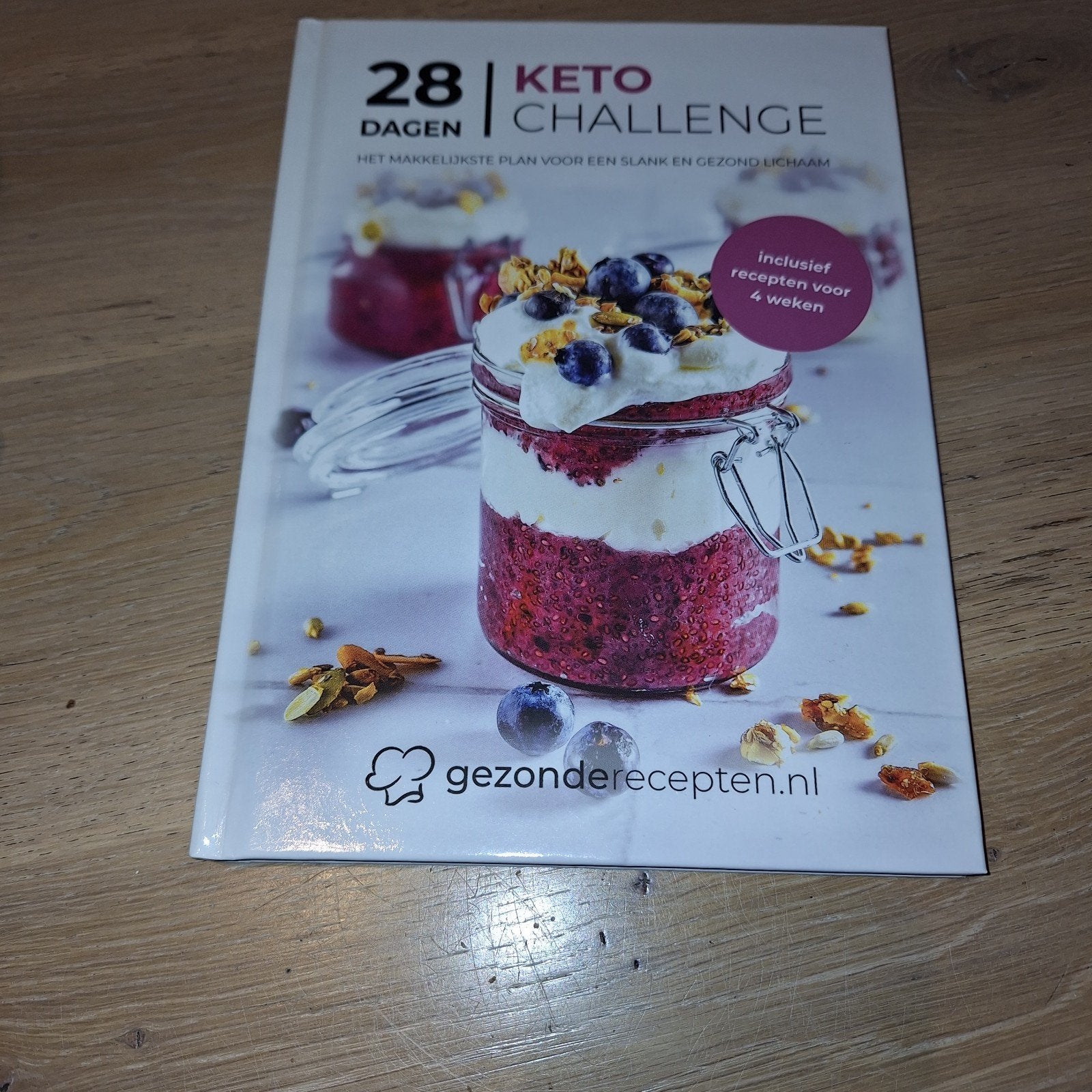 28 Dagen Keto Challenge - Receptenboek, Boeken, Voorgerechten en Soepen, Gezonderecepten.nl, Nieuw, Ophalen of Verzenden