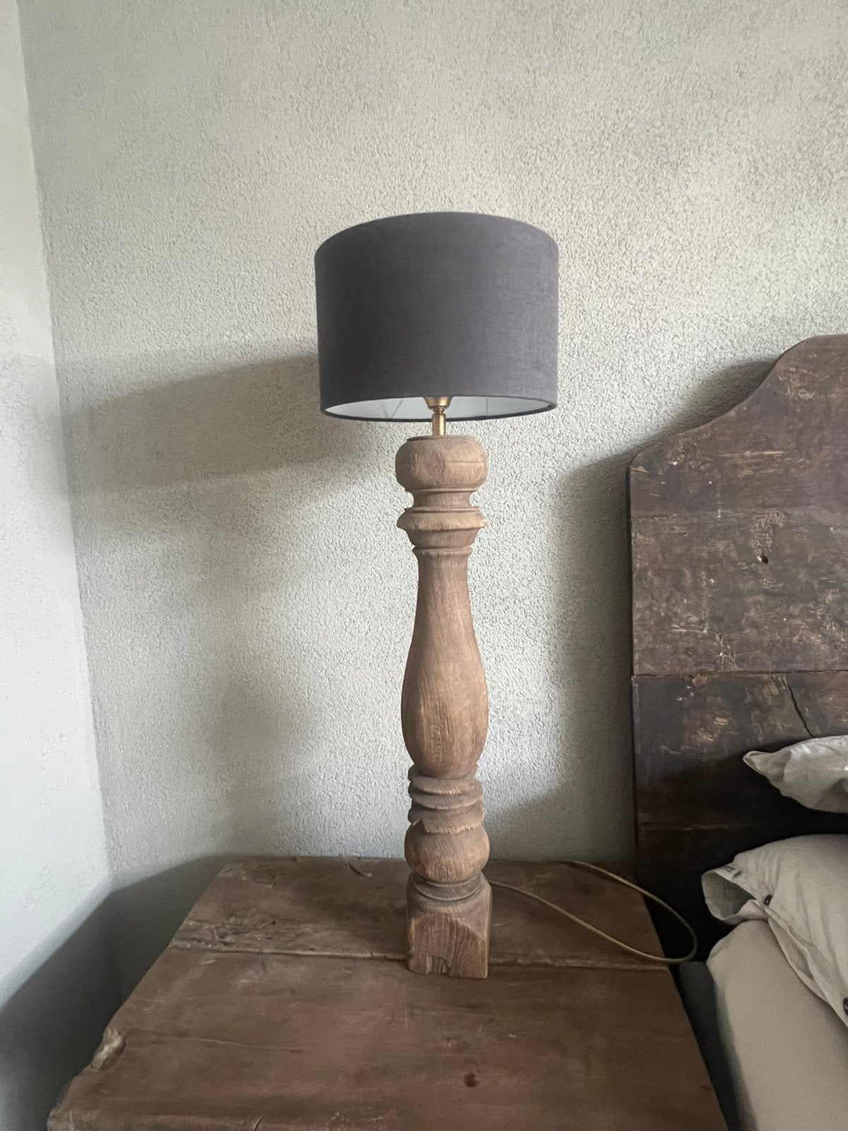 Balusterlamp aura peeperkorn, Huis en Inrichting, Ophalen, Gebruikt
