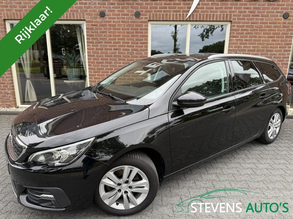 Peugeot 308 SW 1.2 PureT.Blue L. Ex PANO / CAMERA / D-RIEM V, Auto's, Stof, Gebruikt, 1199 cc, Origineel Nederlands