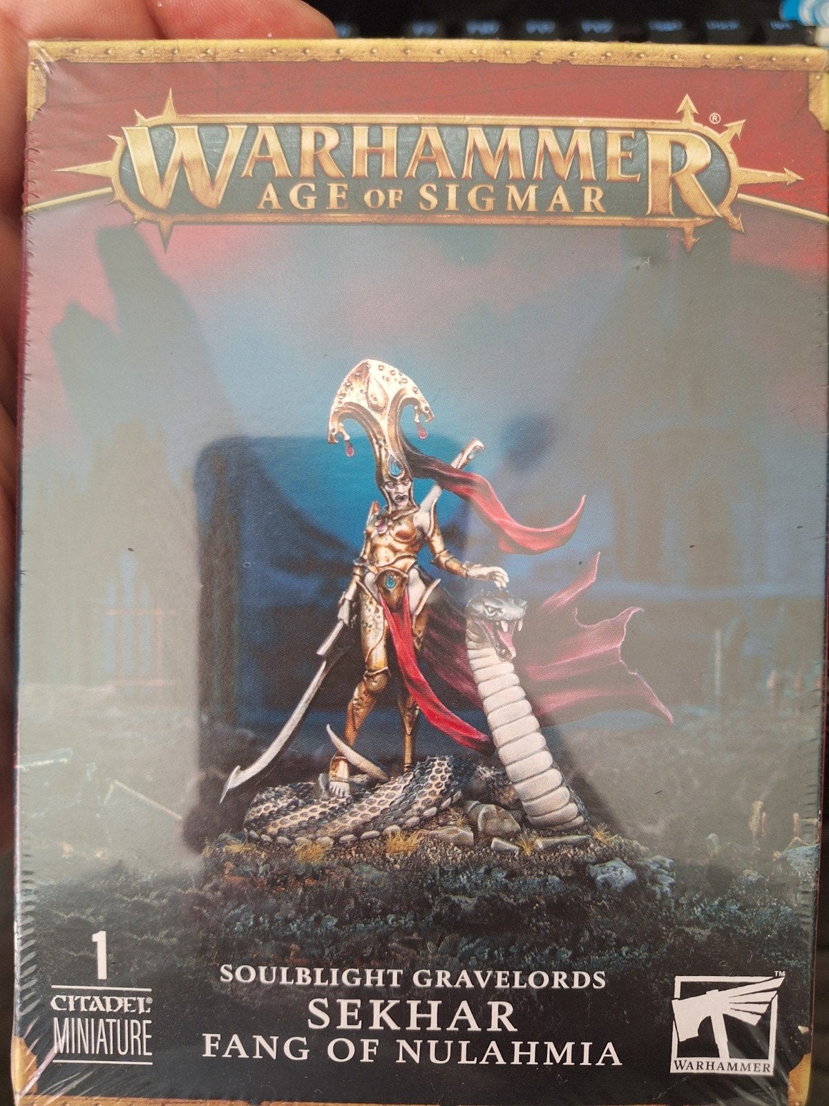 Warhammer Age of Sigmar: Sekhar, Fang of Nulahmia, Ophalen of Verzenden, Nieuw, Warhammer, Figuurtje(s)