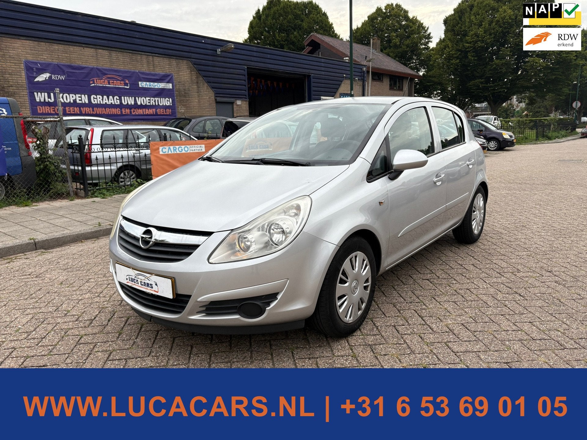 Opel Corsa 1.2-16V Enjoy NIEUWE APK!, Auto's, Voorwielaandrijving, Gebruikt, 4 cilinders, 1229 cc