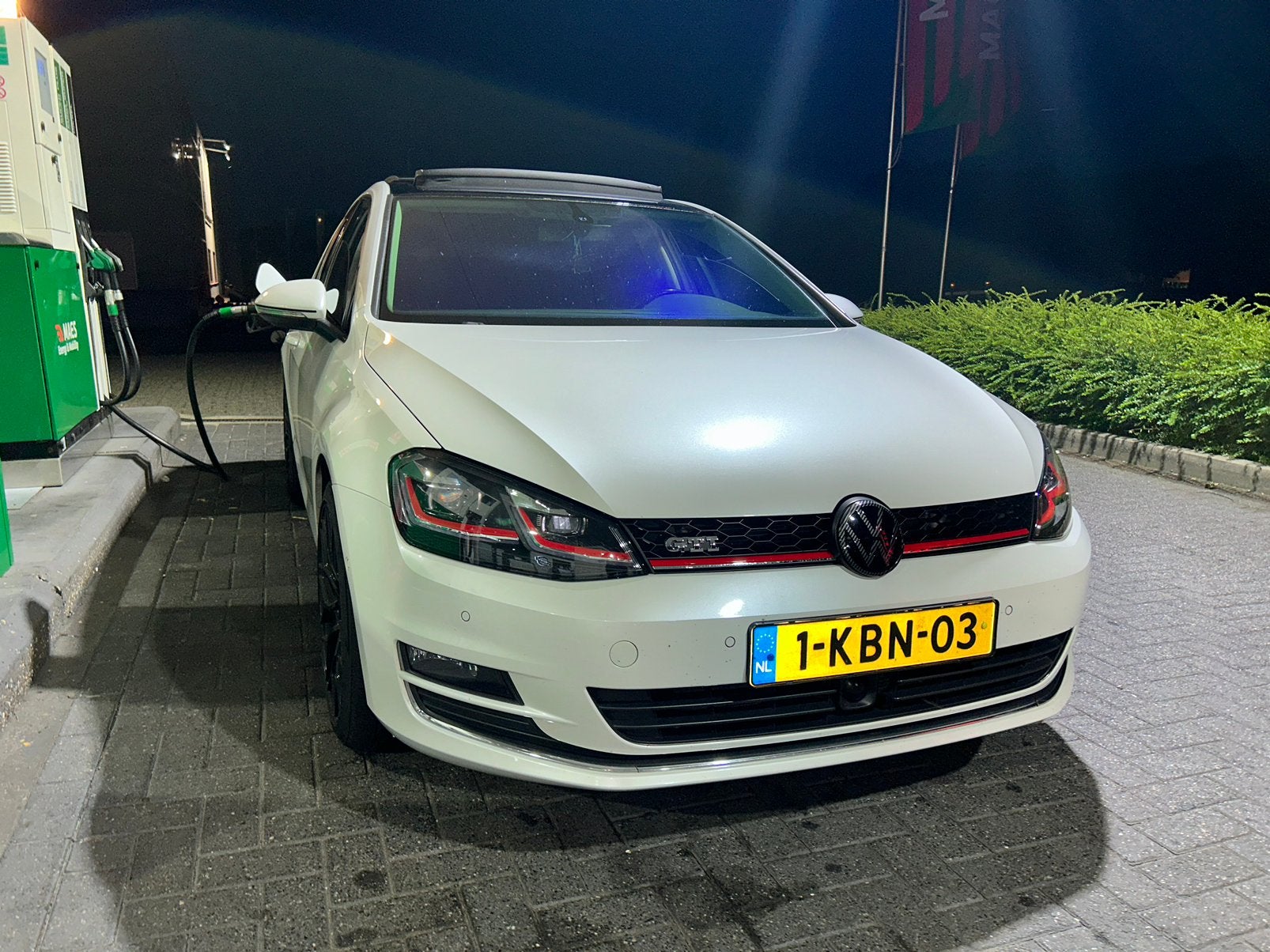 Volkswagen Golf 7 1.2 TSI DSG – GTI Look – Pano, Zwart, 4 cilinders, Origineel Nederlands, 1151 kg