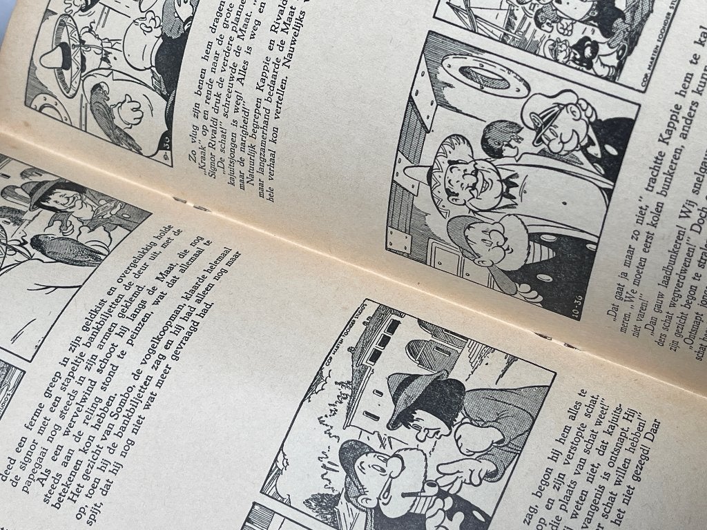Kappie 1- De Smokkelkoning 2 - De Doodskopschat (1959) , Marten Toonder, Eén stripboek, Ophalen of Verzenden, Zo goed als nieuw