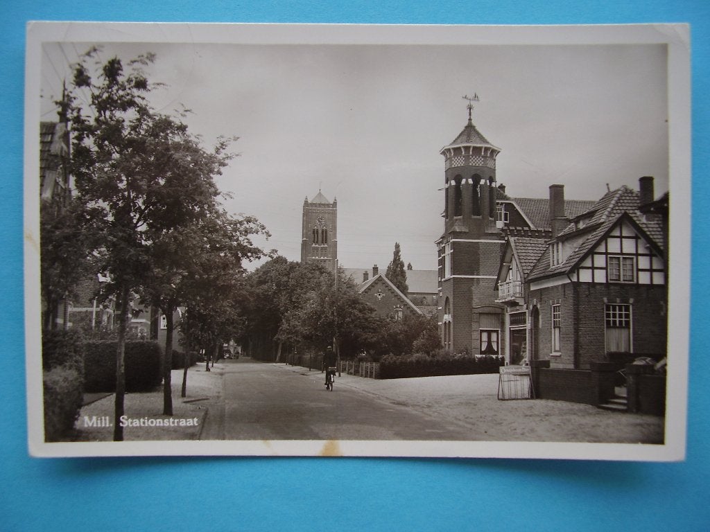 Mill,  Stationstraat, Verzenden, Voor 1920, Noord-Brabant