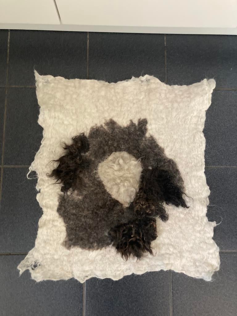 Vilten wandhanger 70x60cm, Ophalen of Verzenden, Nieuw