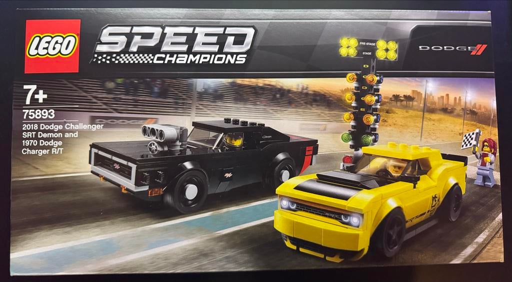 LEGO Speed Champions 75893 - Dodge Challenger Set, Kinderen en Baby's, Speelgoed | Duplo en Lego, Ophalen of Verzenden, Zo goed als nieuw