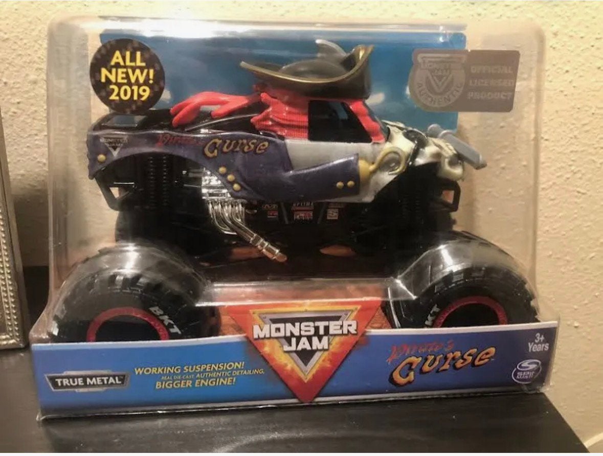 Monster Truck Pirates Curse - 1:24, Ophalen of Verzenden, Gebruikt
