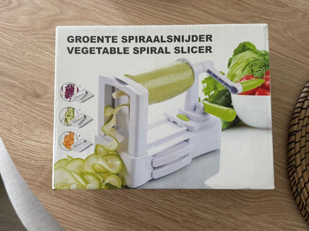 Groente spiraalsnijder- nieuw, Ophalen of Verzenden, Nieuw, Overige typen