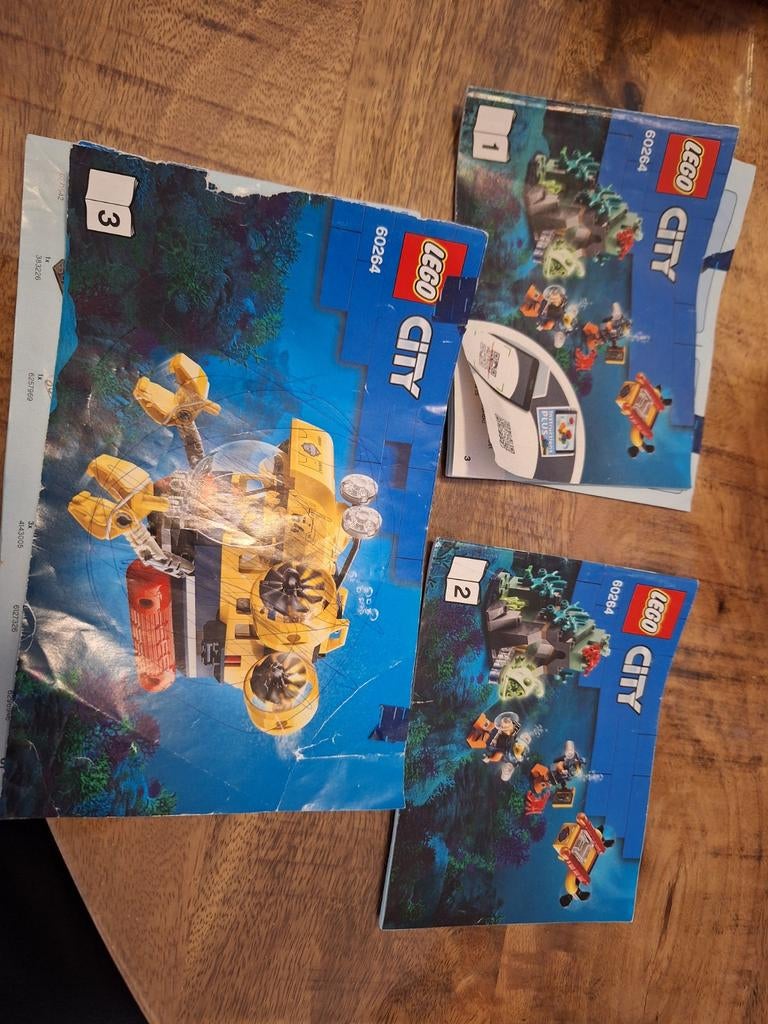 Lego onderzeeër 60264, Ophalen of Verzenden