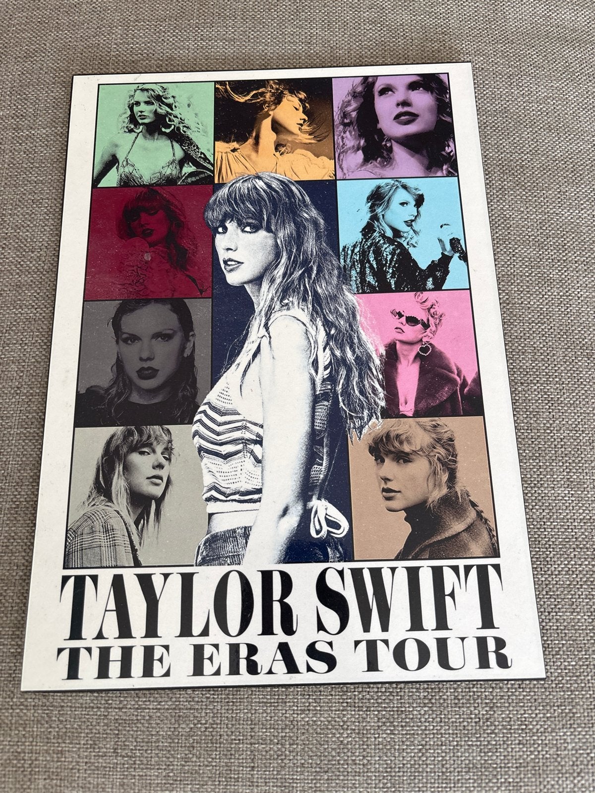 Taylor Swift The Eras Tour Poster, Rechthoekig Staand, A4 of kleiner, Ophalen of Verzenden, Zo goed als nieuw