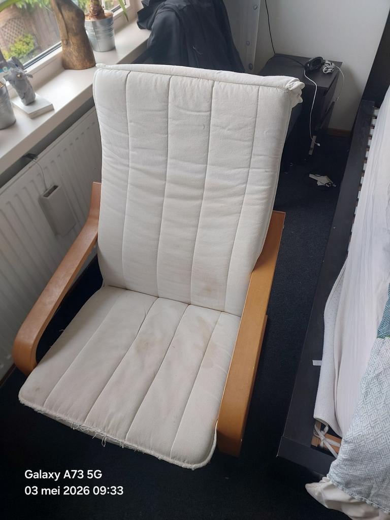 Ikea stoel, Huis en Inrichting, Stoelen, Ophalen, Gebruikt, Wit, Eén