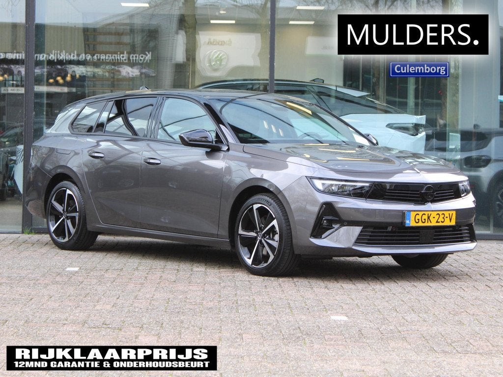 Opel Astra Sports Tourer HYBRID 145 GS FULL OPTIONS, Auto's, Opel, Euro 6, 1199 cc, Automatische klimaatregeling, Origineel Nederlands