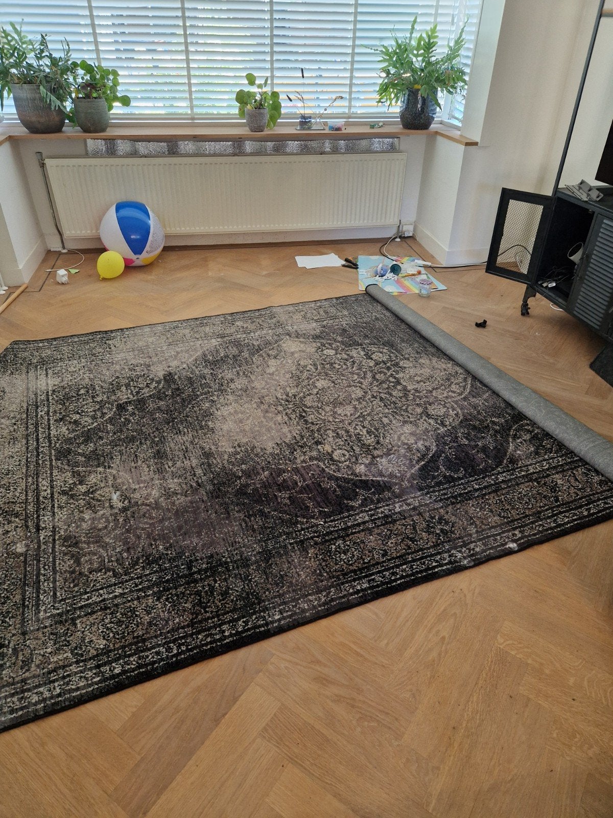 Dutchbone Rugged vloerkleed 200x300, Ophalen, Gebruikt, Rechthoekig, 200 cm of meer