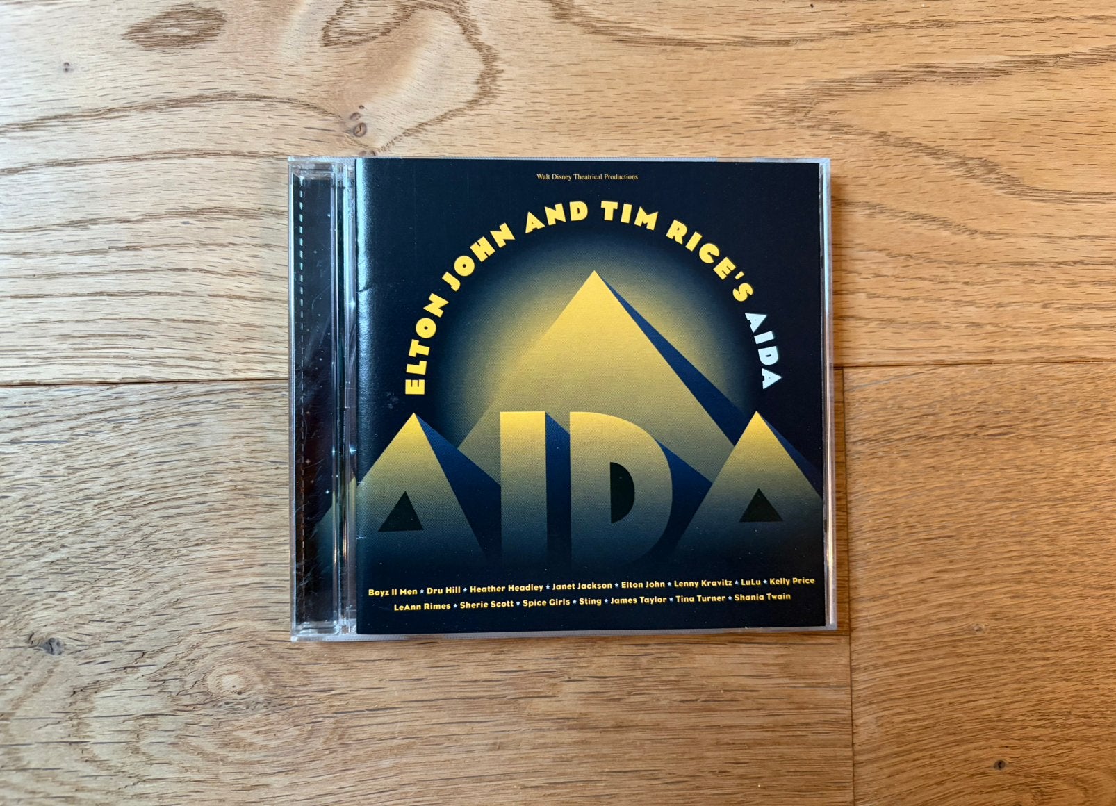 Aida Disney Elton John studio album musical cd, Ophalen of Verzenden, Zo goed als nieuw