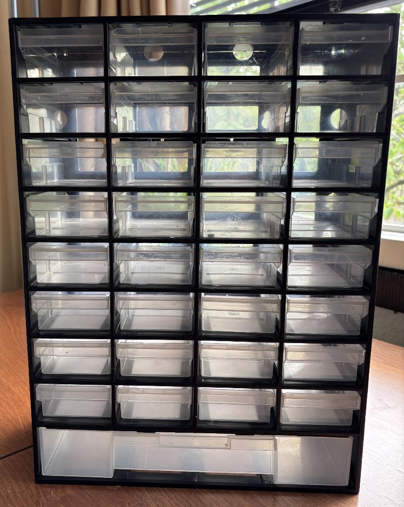 Ladenkastje 33 stuks in goede staat voor hobbyspullen, Huis en Inrichting, Kasten | Ladekasten, 5 laden of meer, Ophalen of Verzenden