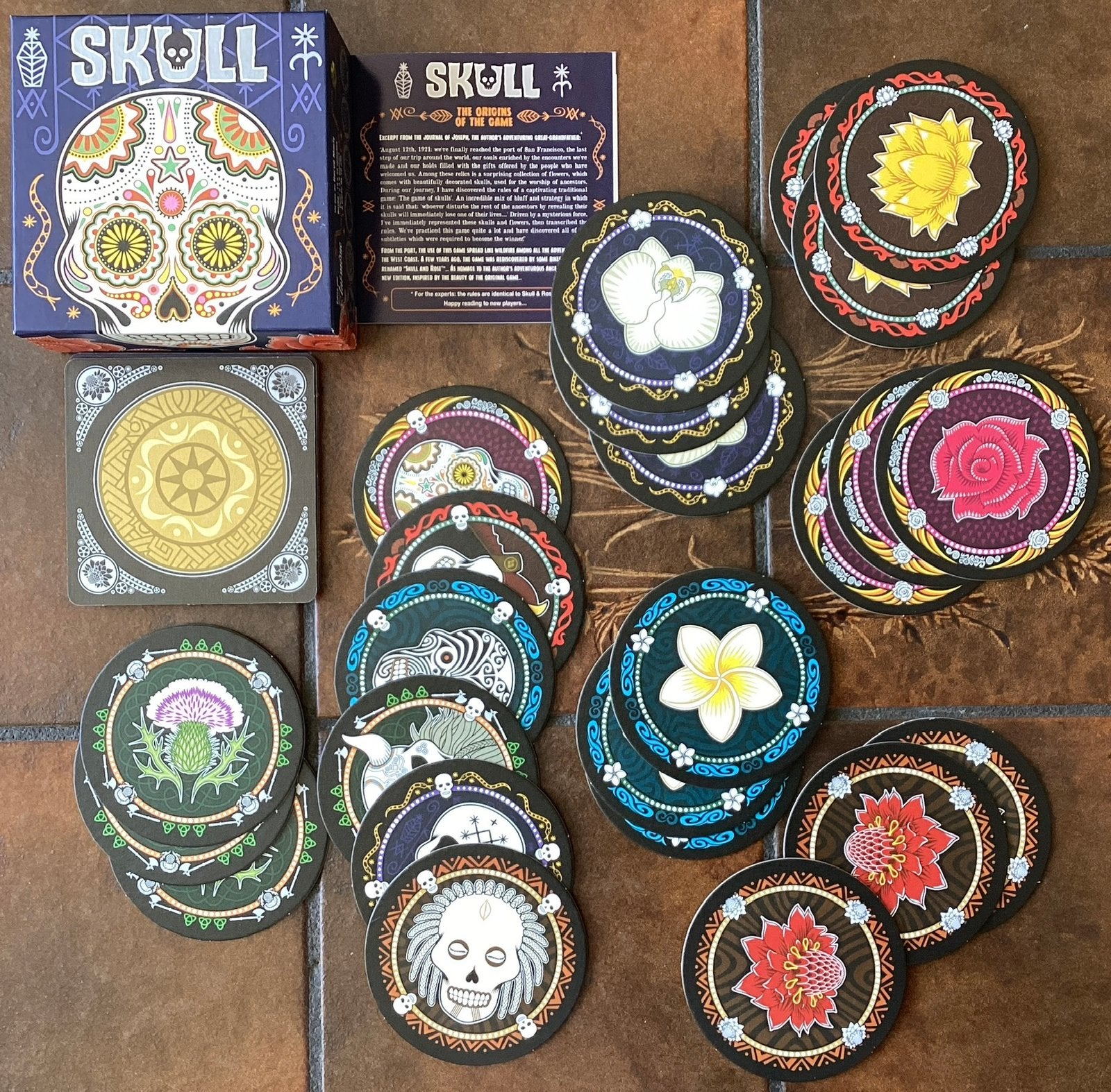 Skull Kaartspel, Hobby en Vrije tijd, Gezelschapsspellen | Kaartspellen, Ophalen of Verzenden, Nieuw