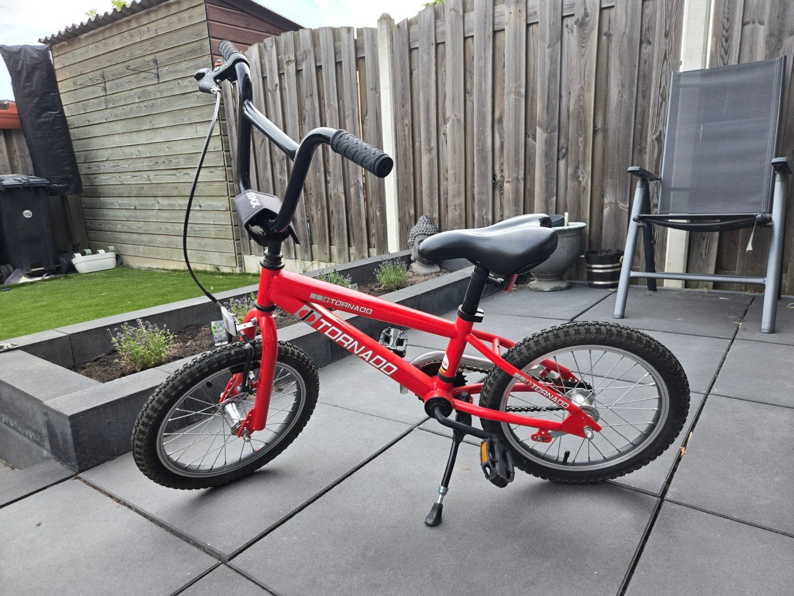 Tornado 16 inch kinderfiets, Ophalen, Velgrem, Tornado, 16 tot 20 inch