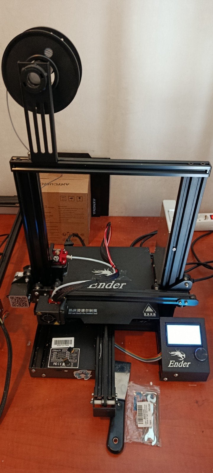 CREALILTY ENDER 3 V2 3D PRINTER, Computers en Software, Ophalen, Gebruikt, Creality Ender 3 V2, Filament