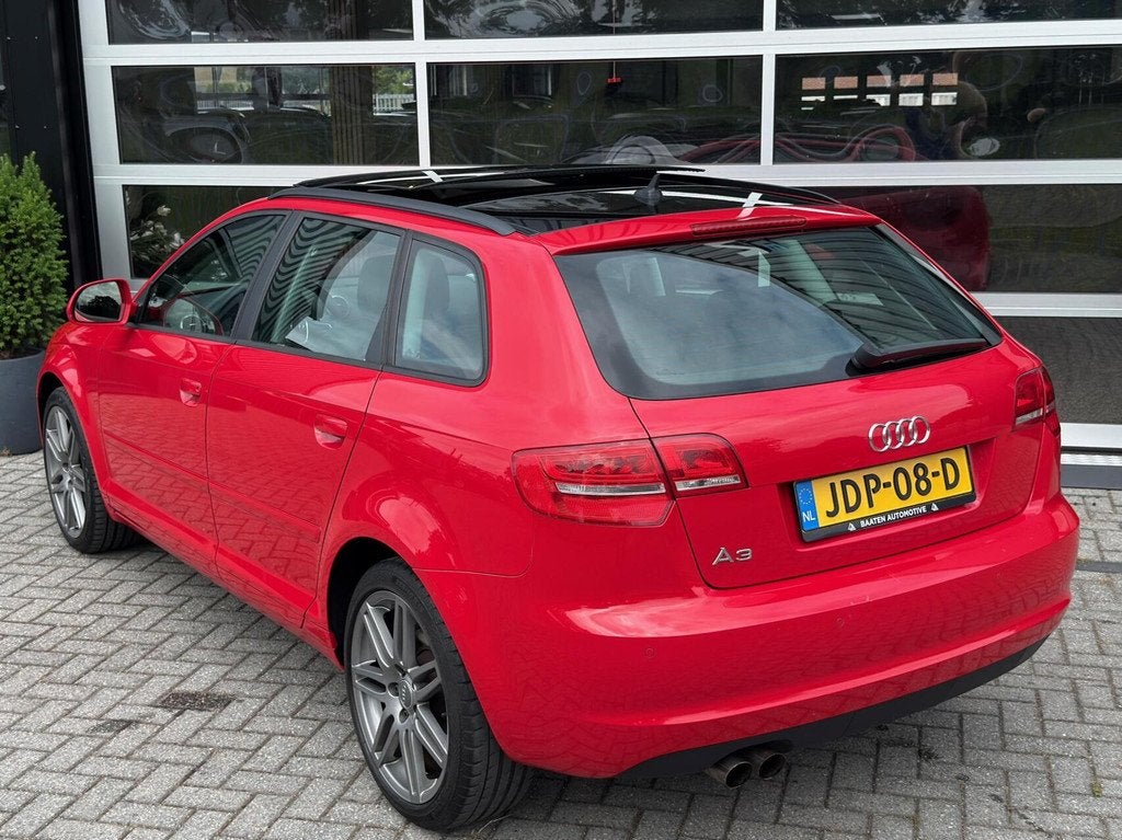 Audi A3 Sportback 2.0 TFSI 200 PK quattro|S-tronic|Pano|1e.e, Auto's, Audi, Euro 5, Stof, 4 cilinders, 1984 cc