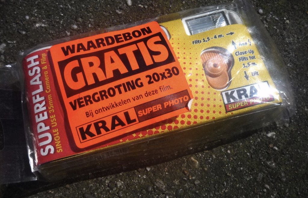 foto camera KRAL - 1x te gebruiken - NOS, Ophalen of Verzenden, Nieuw, Compact, Overige Merken