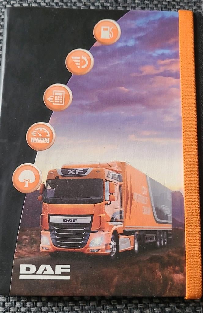 DAF trucks notitiebook notebook DAF, Boeken, Ophalen of Verzenden, Zo goed als nieuw, Vrachtwagen