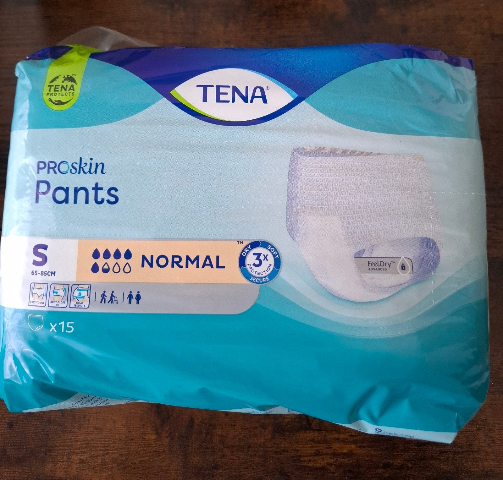 TENA, Ophalen