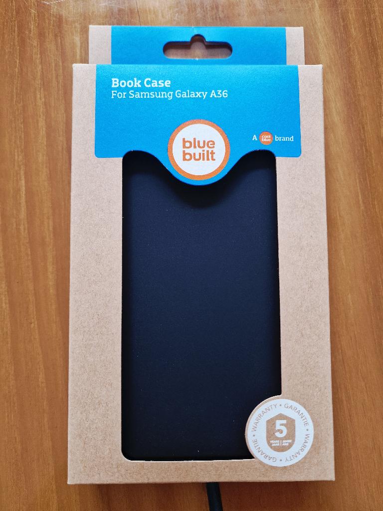 BlueBuilt Samsung Galaxy A36 Book Case, Ophalen of Verzenden, Nieuw