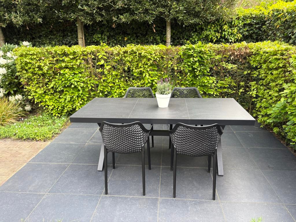 Nieuwe Tuintafel in doos - Ongebruikt!, Ophalen, Nieuw, Rechthoekig, Metaal