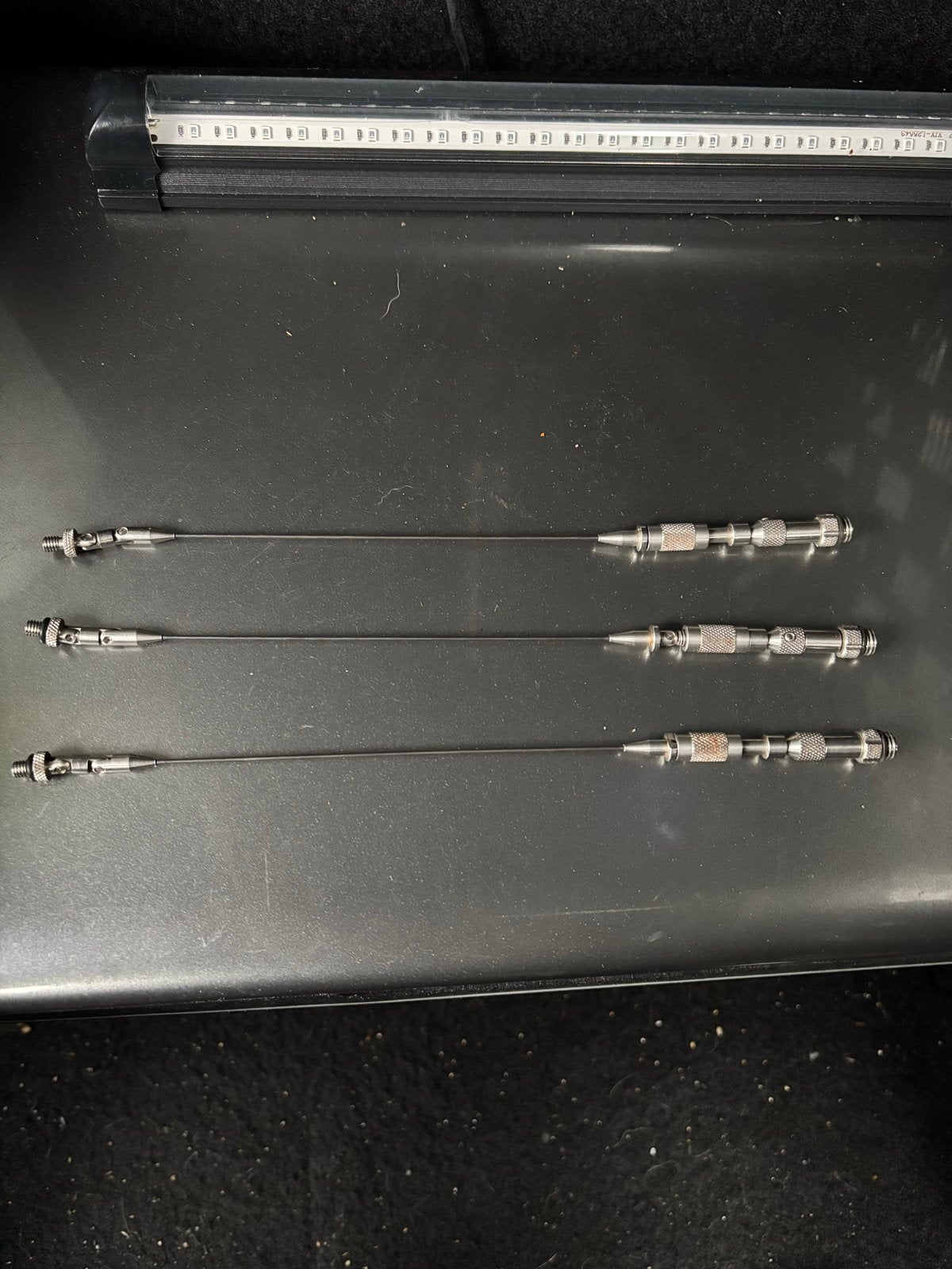 Solar titnium Longarm Indicator Set, Watersport en Boten, Ophalen of Verzenden, Zo goed als nieuw, Overige typen