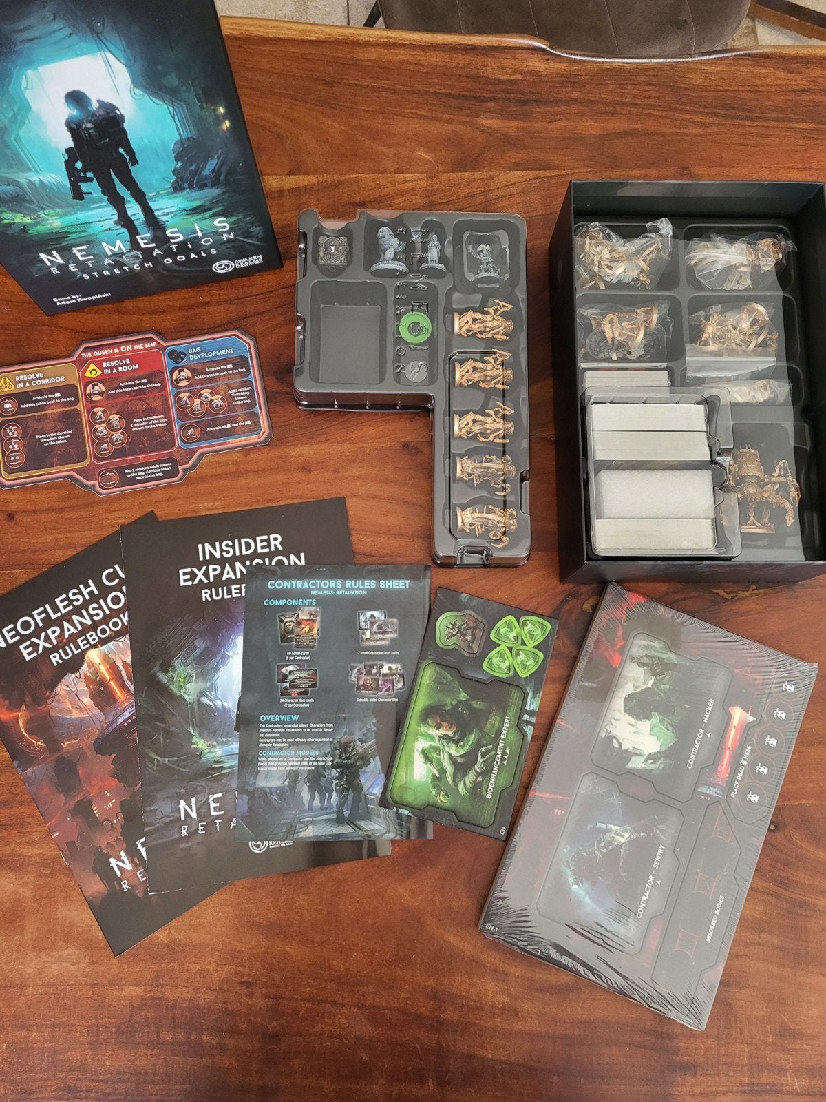Nemesis Retaliation Stretch Goals Gamefound Sundrop painted, Ophalen of Verzenden, Nieuw