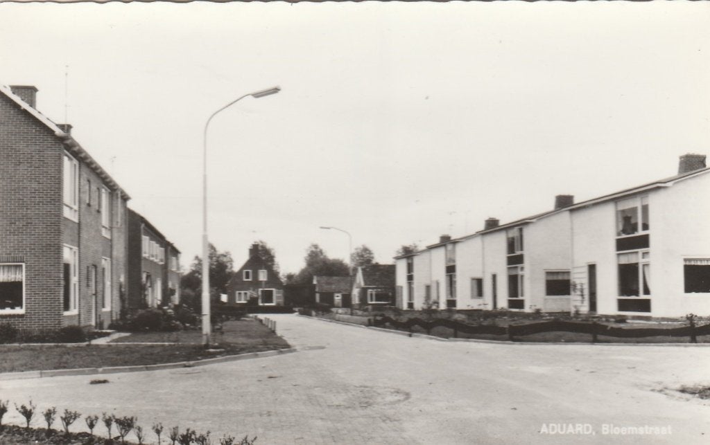 ADUARD Bloemstraat, Verzenden, 1960 tot 1980, Ongelopen, Groningen