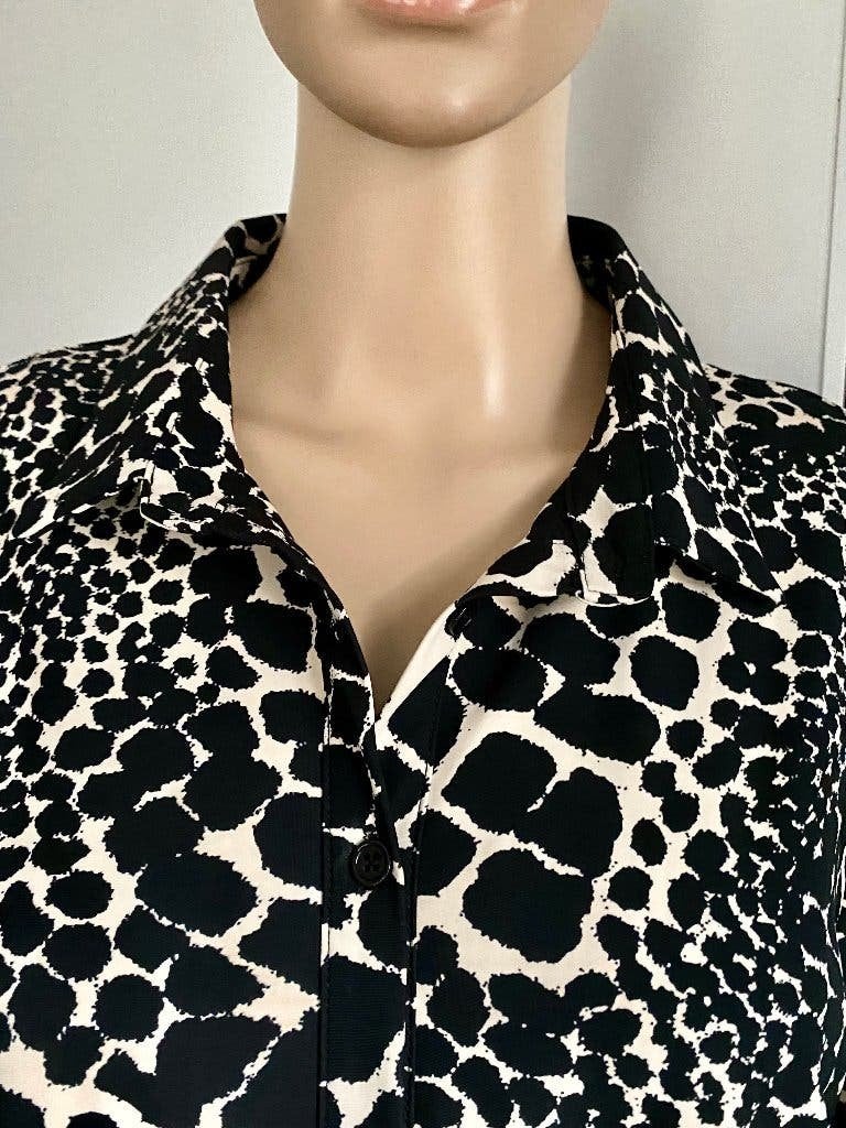 K245 Nieuw: Excellent mt. L=42/44 travel blouse-jurk beige, Beige, Maat 42/44 (L), Nieuw, Ophalen of Verzenden