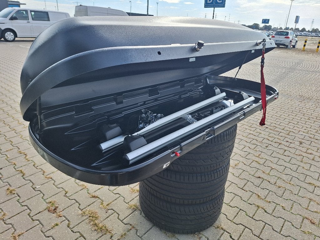 Dakkoffer KAMEI + dakdragers skoda Kodiaq, Ophalen, Gebruikt