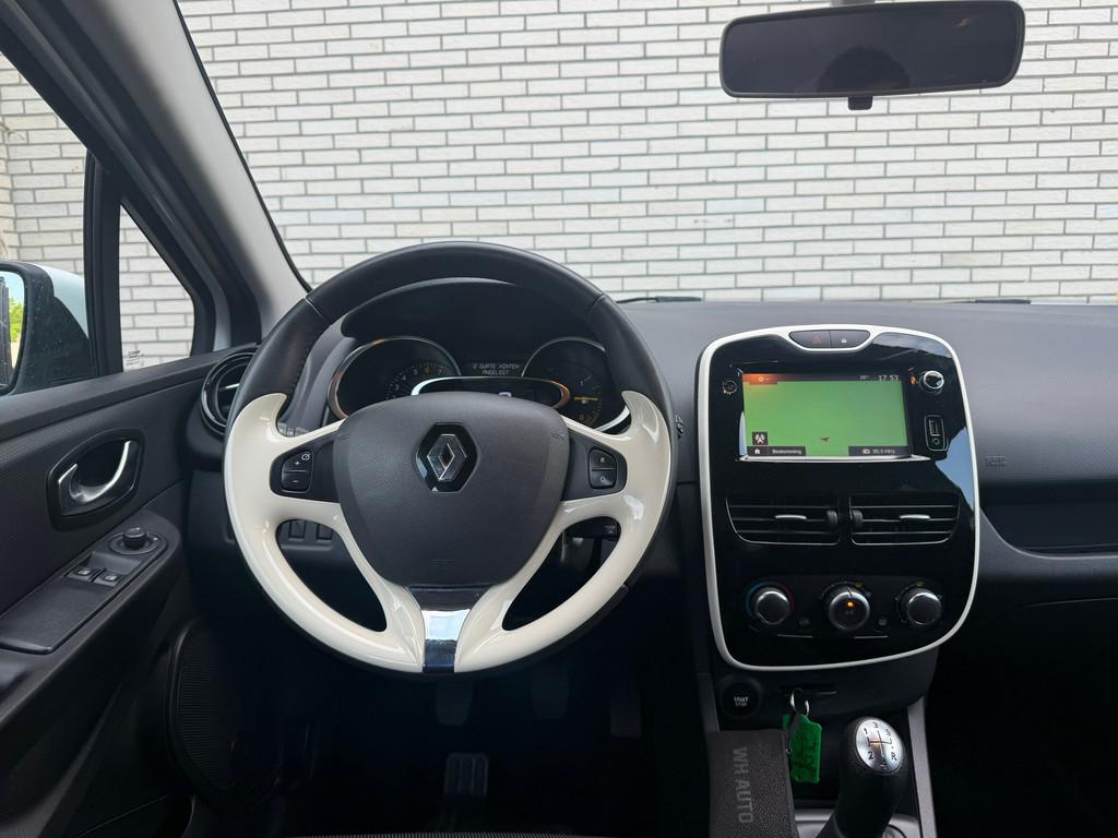 Renault Clio 1.2 Collection, Airco, Navi & Bluetooth, Voorwielaandrijving, Stof, Gebruikt, Handgeschakeld