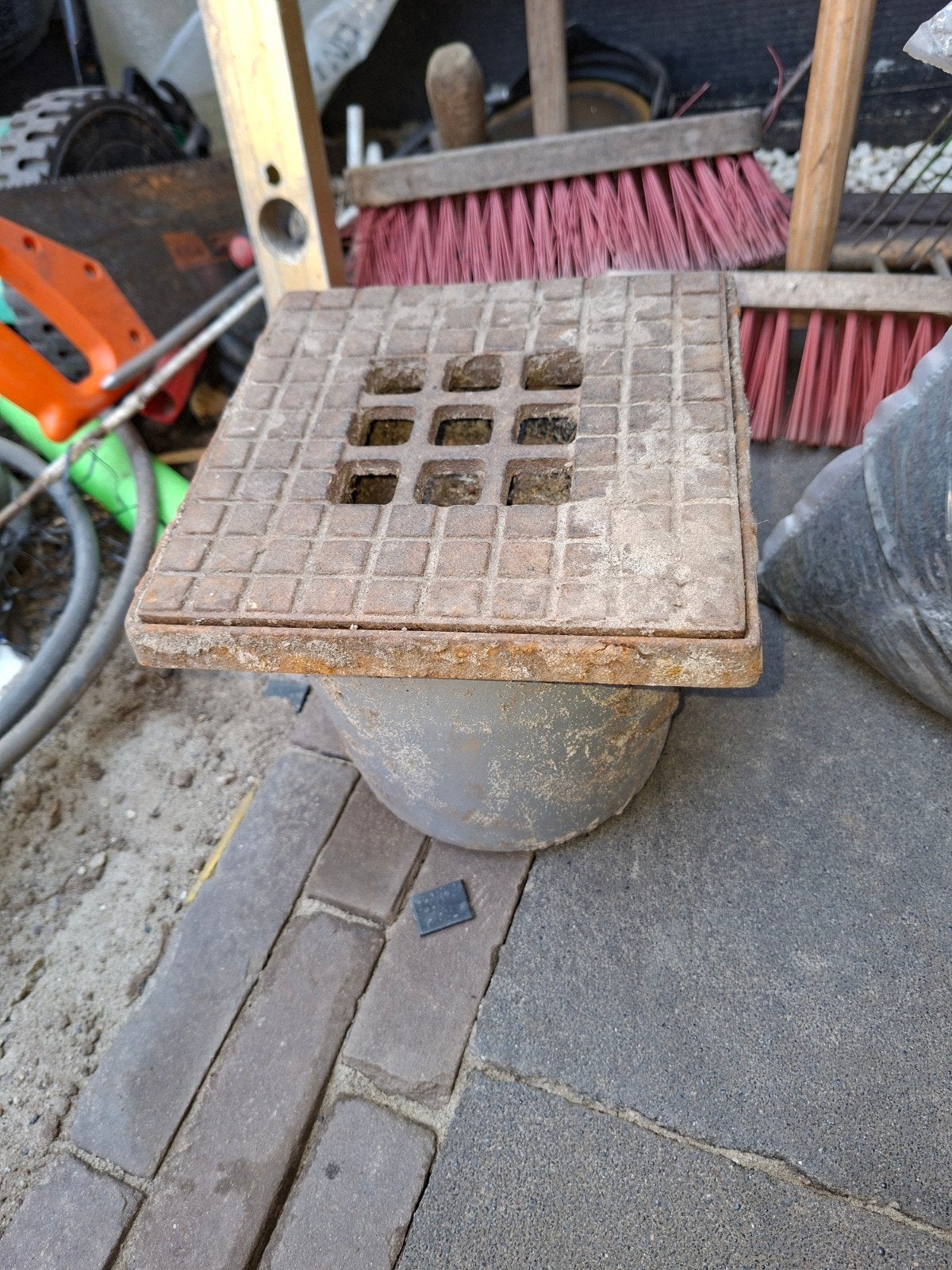 Putje, Ophalen, Rechthoekig