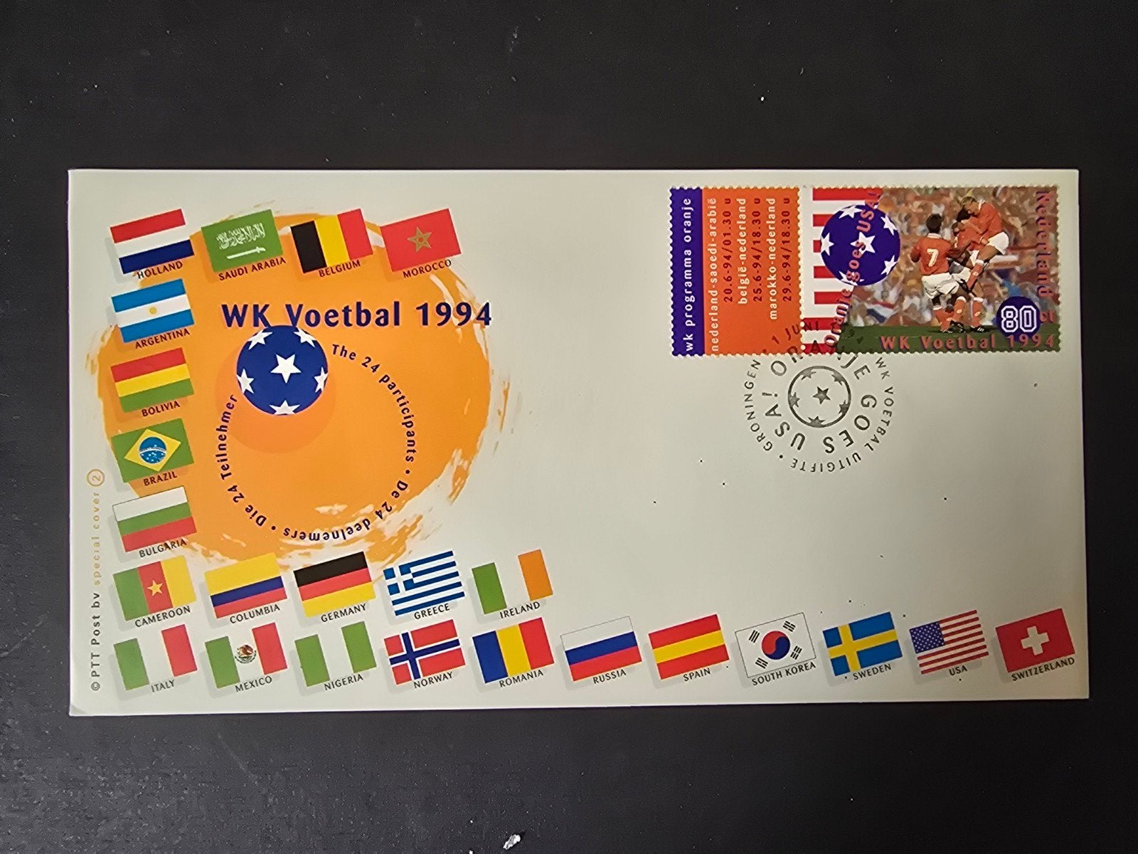 Eerstedagenveloppe Nederland 1994 - Speciale Cover, Ophalen of Verzenden, Onbeschreven, Nederland