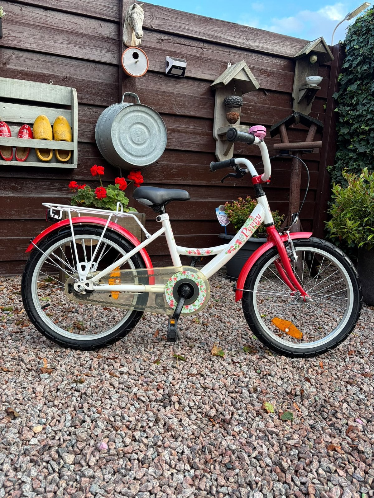 Meisjesfiets poppy BFK 18 inch, Fietsen en Brommers, Ophalen, Gebruikt