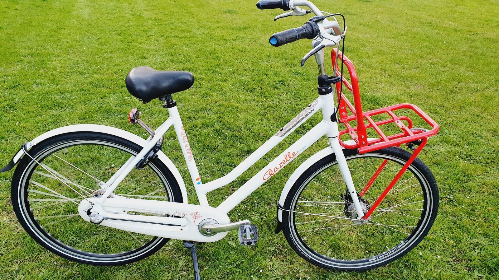 Nette goede gave stevige damesfiets Gazelle Miss Grace 59cm, Ophalen, Gebruikt, 56 cm of meer, Handrem