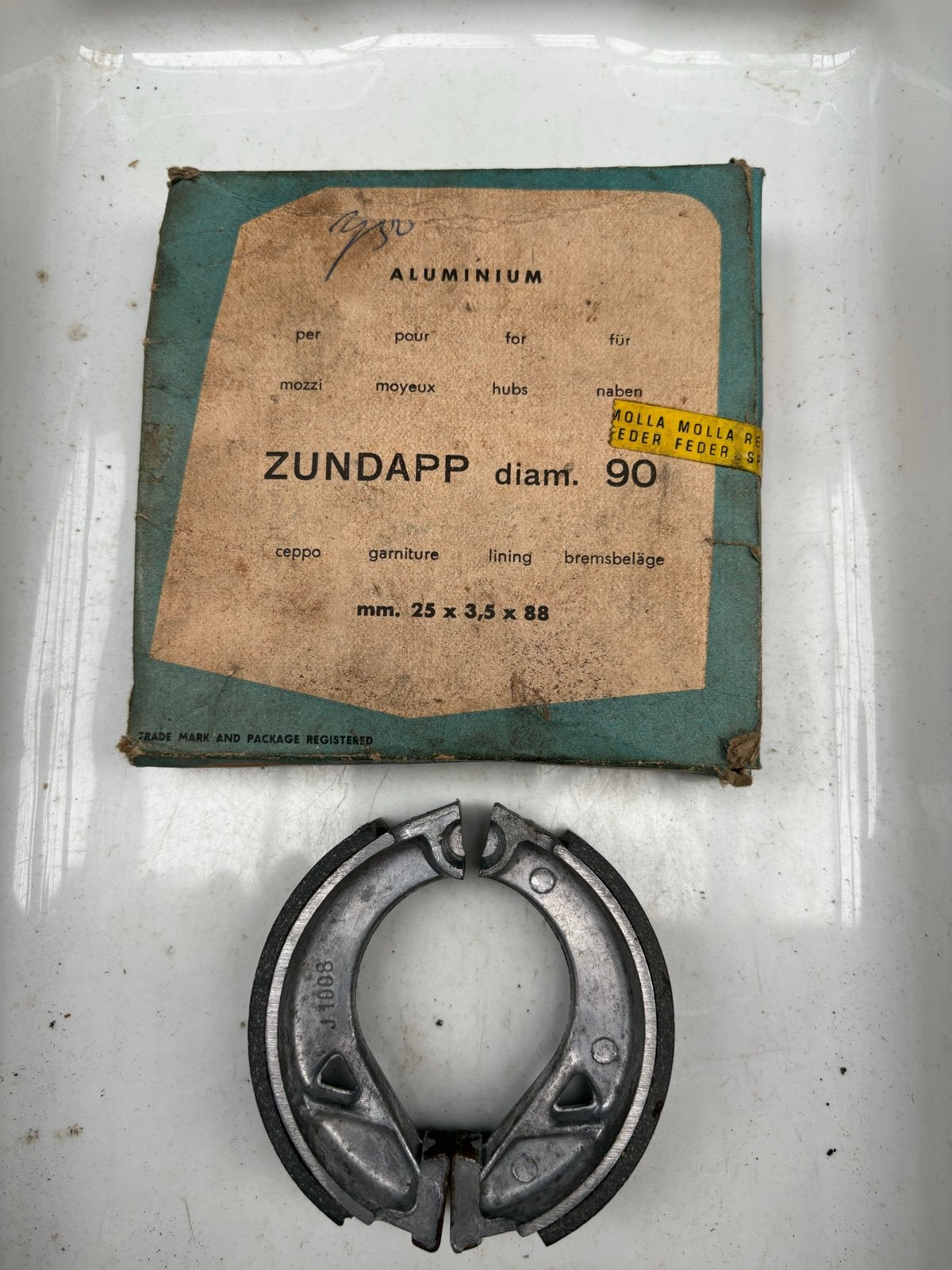 Zundapp remvoering diam. 90 mm. 25 x 3,5 x 88, Ophalen, Nieuw, Overige typen