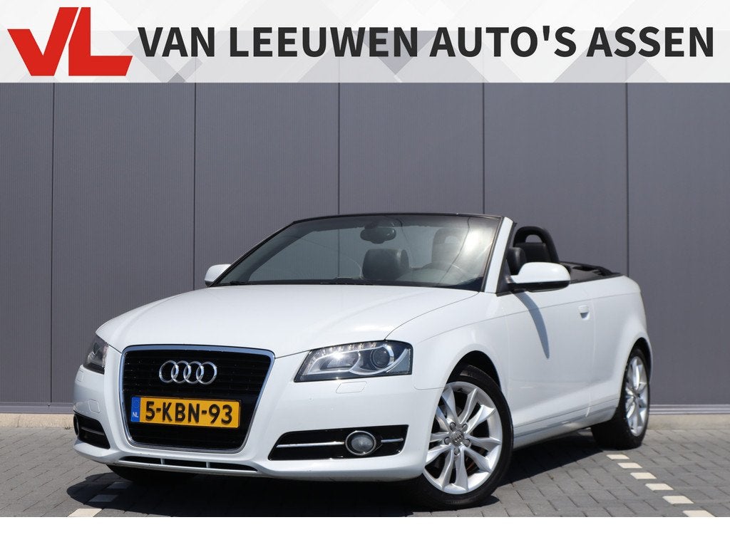 Audi A3 Cabriolet 1.2 TFSI Ambition Pro Line S | RIJKLAAR |, Voorwielaandrijving, Euro 5, Gebruikt, Zwart